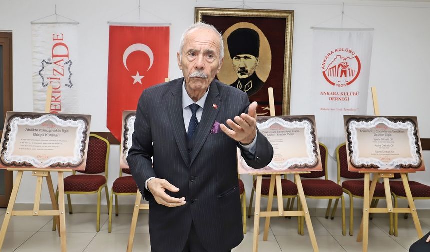 Ankara Sevdalısı Dericizade Faruk Küçük, Seymenlerle Ahilik kültürünü paylaştı