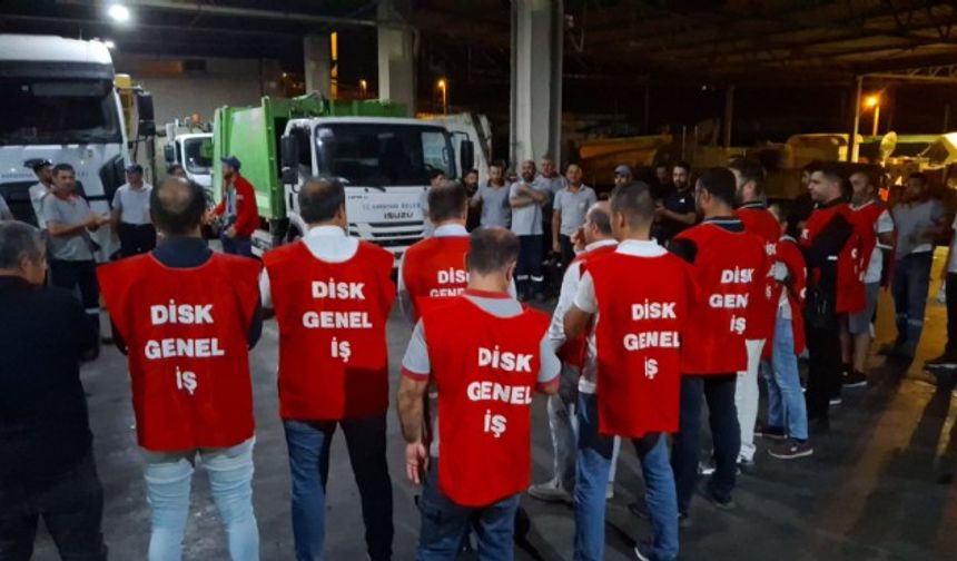 CHP’li belediyede işçiler, tekrar iş bıraktı