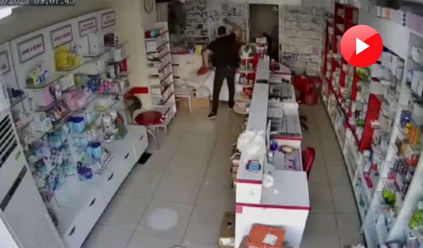 Eczacı teknisyeni sopayla darbedildi