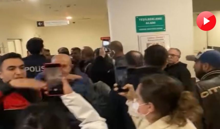 Şişli'de hastanede 'Sıranı bekleyeceksin' kavgası; ortalık karıştı