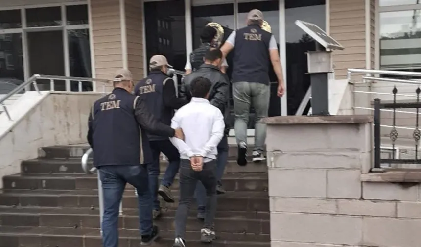 Kırıkkale'de PKK propagandası yapan 3 yabancı uyruklu yakalandı