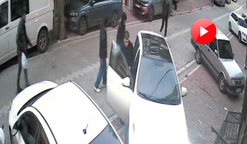 Serdar Öktem suikastında tetikçilerin hücre evinden çıktığı anlar kamerada