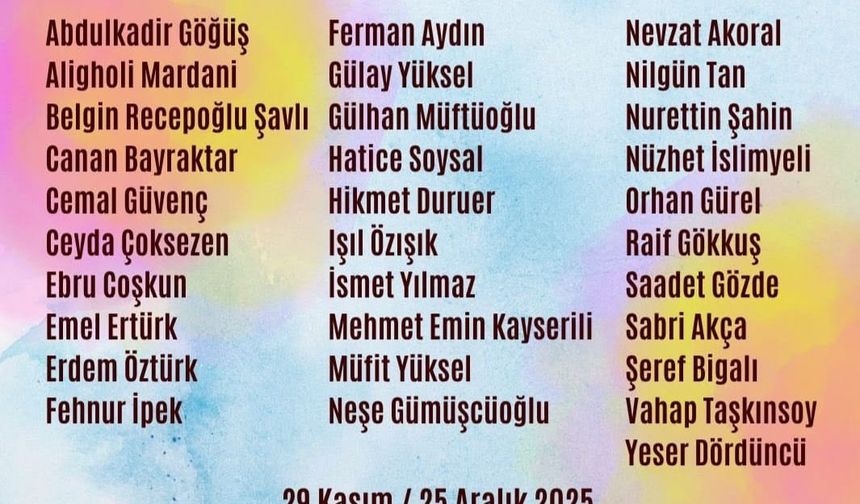 ‘Rengin Ahengine Boyanan Düşler’ Emin Antik Sanat Merkezi’nde açılıyor