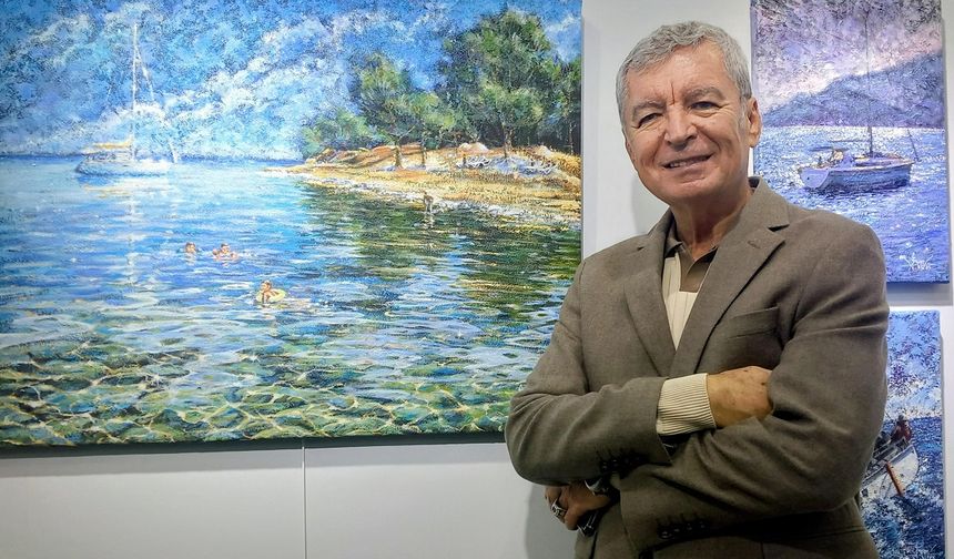 Şener Boran’dan 'Kumda Bırakılan İzler' sergisi