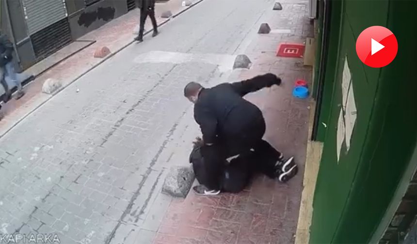 Tartıştığı kişiyi defalarca yumrukladı, 'adam dövdüm' diyerek teslim oldu