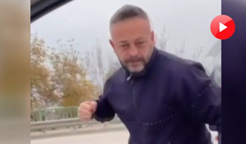 Belediye meclis üyesinin otomobiline saldırdı; o anlar kamerada