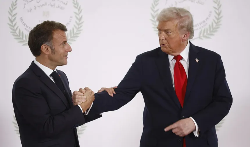 Macron’dan Trump’a yanıt: ‘Nahoş ve seviyesiz’