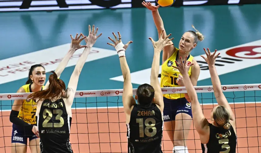 Sultanlar Ligi’nde derbi haftası: Vakıfbank-Fenerbahçe