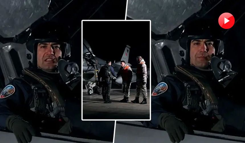 Şehit pilotun önceki görüntüleri ortaya çıktı!