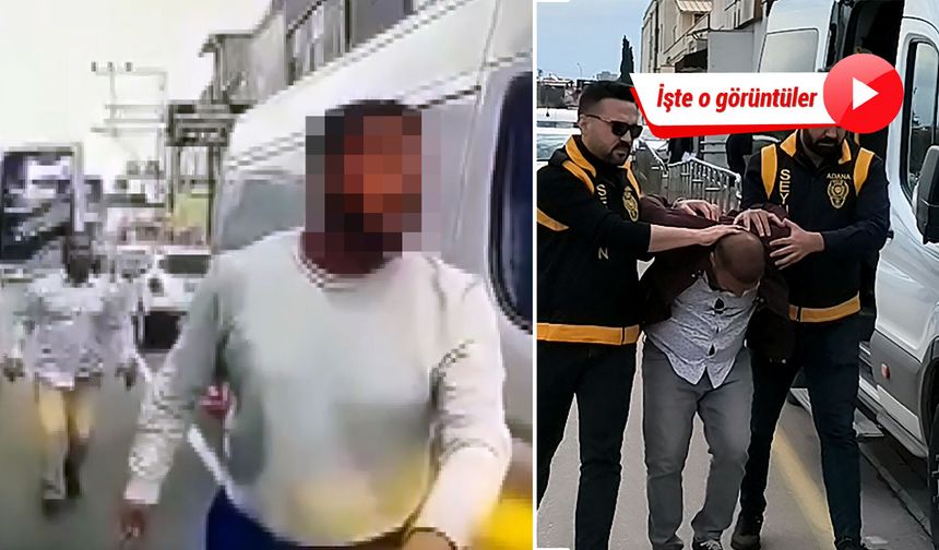 TIR’la otomobilin önünü kesip, sürücüyü tehdit eden baba ve oğlu tutuklandı!