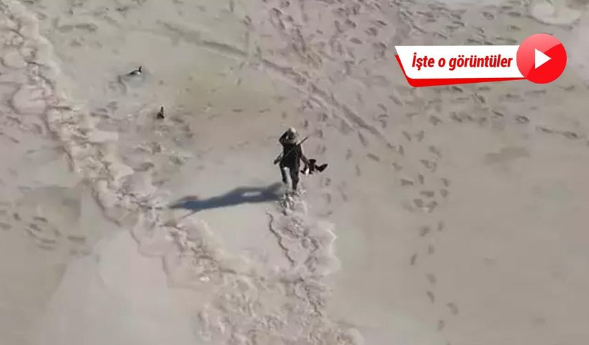 Kaçak avcılar doğa koruma ekiplerine ateş açtı; 1 memur yaralandı