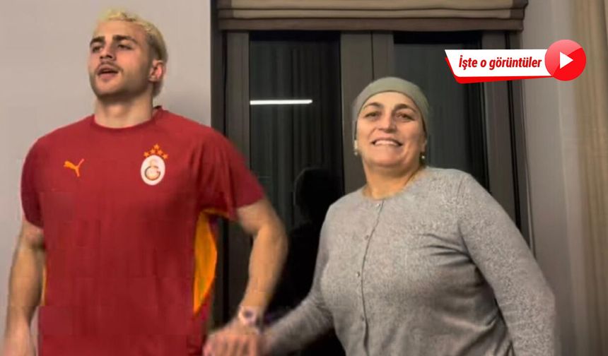 Barış Alper'den galibiyet sevinci: Annesiyle horon tepti