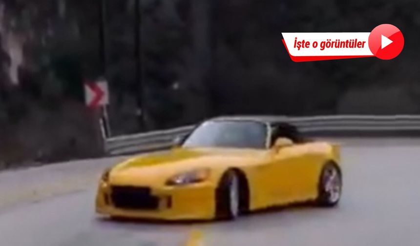 Bursa'da aracıyla drift atan sürücüye 140 bin lira ceza