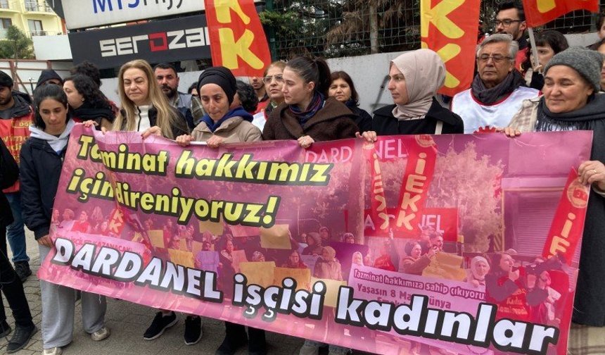 Dardanel işçileri: Sizin küçülme dediğinize biz işçi kıyımı diyoruz