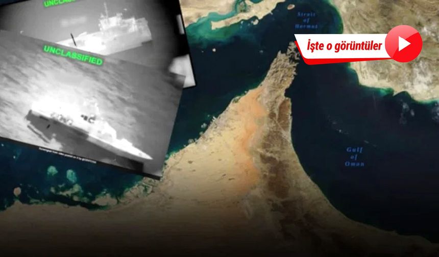 ABD, İran'a ait 16 mayın döşeme gemisini imha etti! İşte o görüntüler