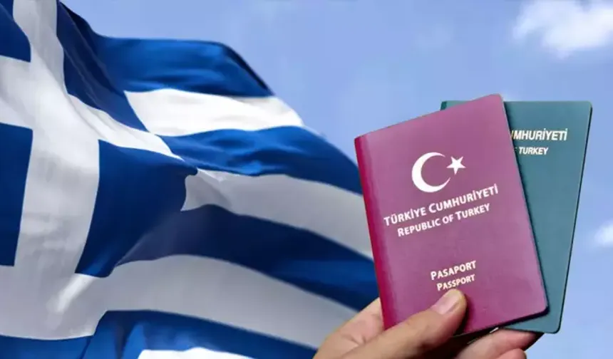 Yunanistan’dan Türkler için 'vize' kararı!