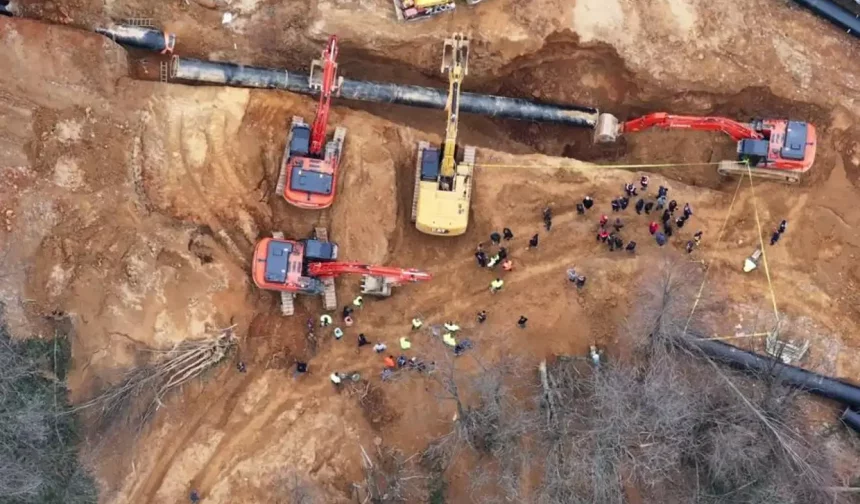 Düzce'de doğal gaz çalışması sırasında toprak altında kalan işçi hayatını kaybetti
