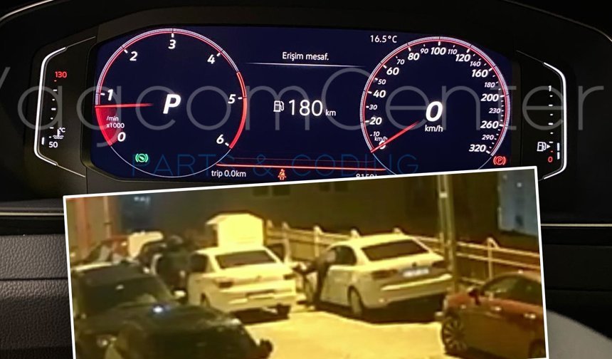 Lüks otomobillerden 'hayalet ekran' çalan 2 kişi tutuklandı
