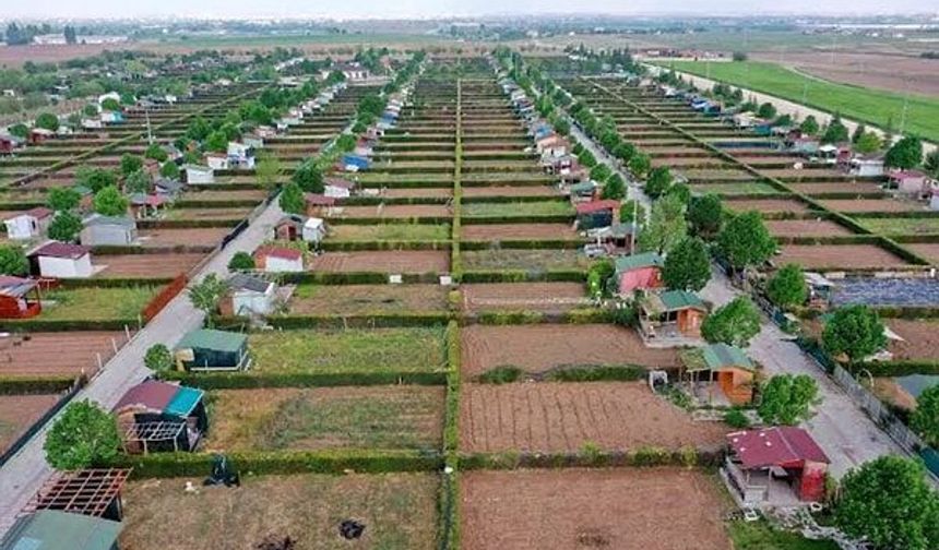 Tarım arazilerinde yeni dönem: Hobi bahçeleri ve bağ evi için karar çıktı