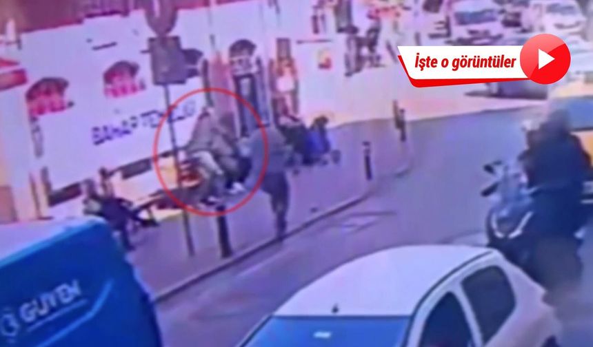 Bankta otururken yanındaki kişiyi 'yan baktın' diyerek bıçakladı!
