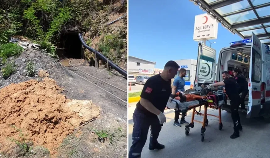 Oğluyla birlikte çalıştığı kaçak maden ocağındaki göçükte öldü