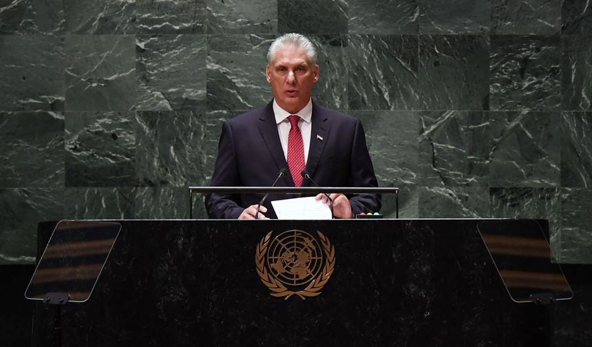 ABD'den Küba Devlet Başkanı Diaz-Canel'e yaptırım kararı