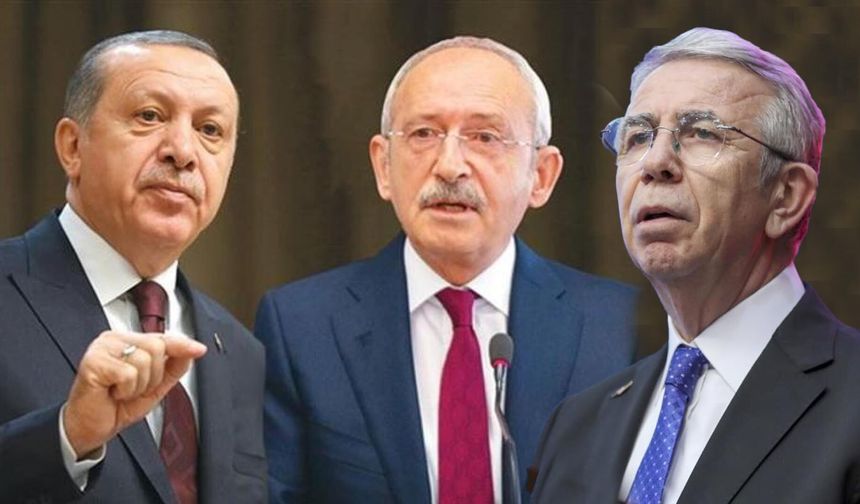 Seçim anketi: Erdoğan’dan Mansur Yavaş’a dikkat çeken fark! Kılıçdaroğlu’na şok
