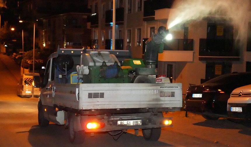 Keçiören’de sinek ve haşerelere karşı 7/24 ilaçlama seferberliği