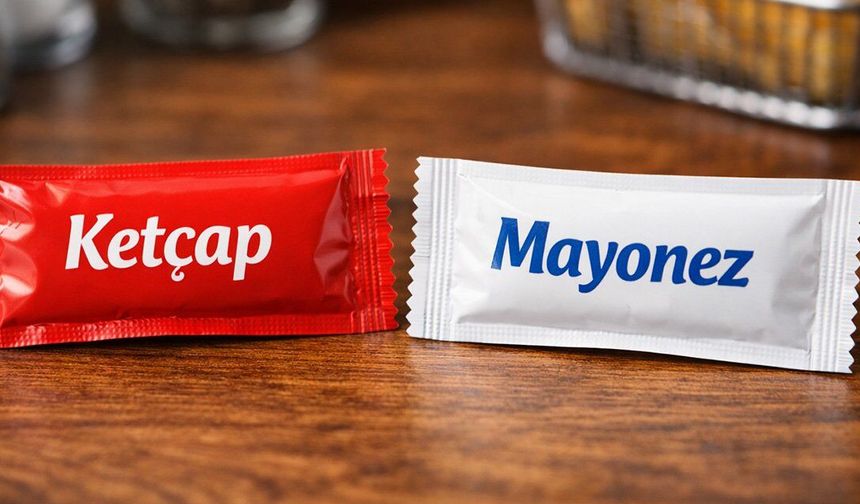 Tek kullanımlık ketçap-mayonez Ağustos'ta yasaklanıyor