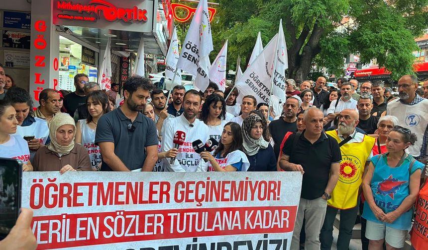 Çağrı yapılmıştı: Öğretmenler açlık grevine ara verdi