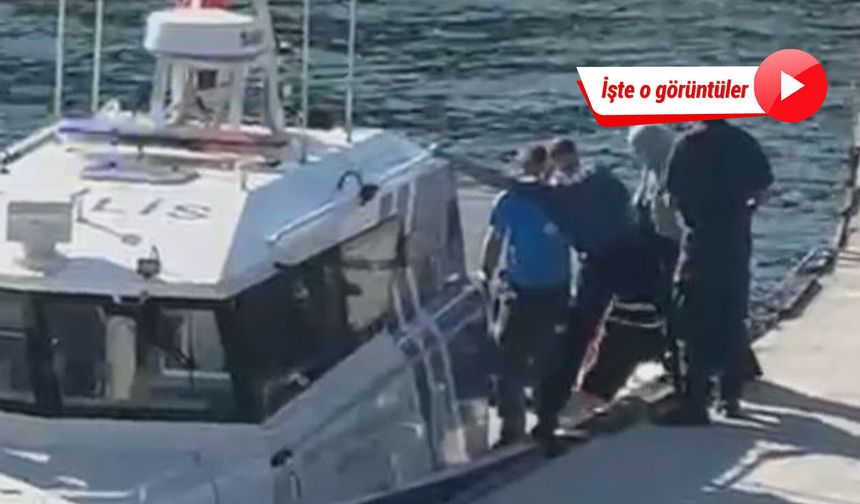 Köprü ayağına çarpan tur teknesinden düşüp hayatını kaybetti: Kaza anları kamerada