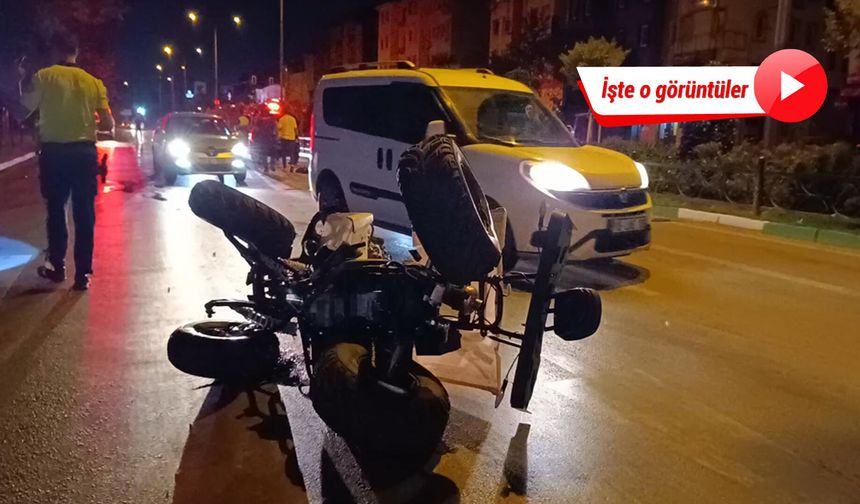 ATV sürücüsünün öldüğü kazanın görüntüleri ortaya çıktı