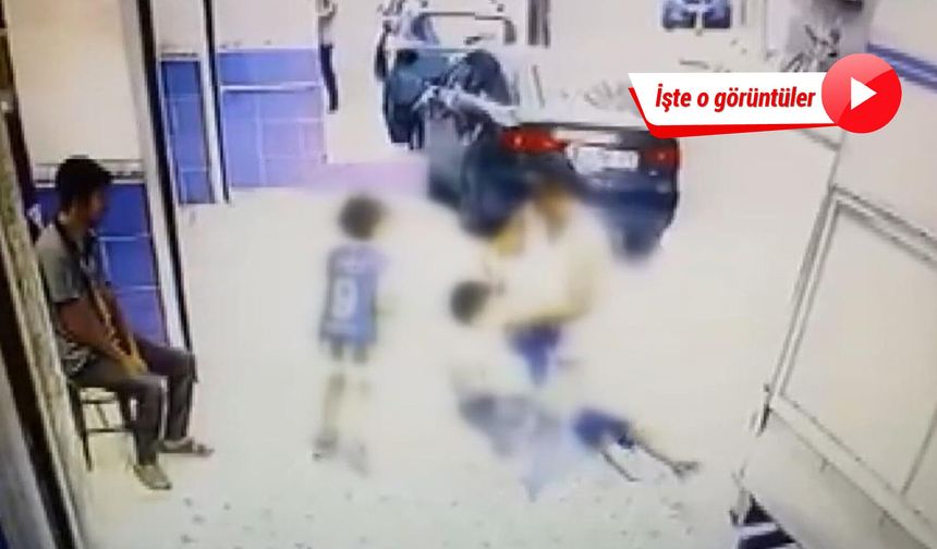 Sokakta oynayan çocukları darbeden şüpheli tutuklandı: O anlar kamerada!