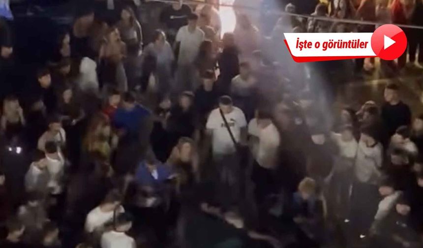 Rapçi Poizi'nin konserinde tekmeli yumruklu kavga çıktı: İşte o anlar