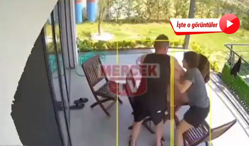 Berhan Şimşek'in kadına şiddet uyguladığı anlar ortaya çıktı