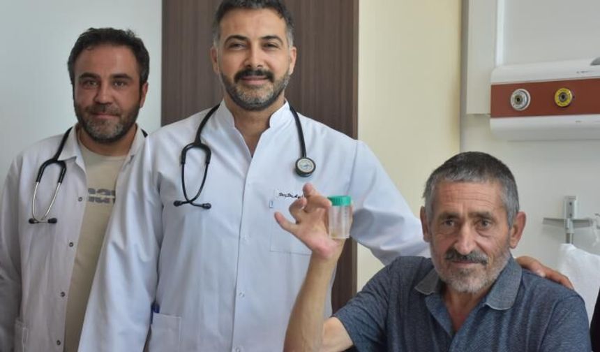 Nefes darlığı yaşayan hastanın akciğerinden sarımsak çıktı