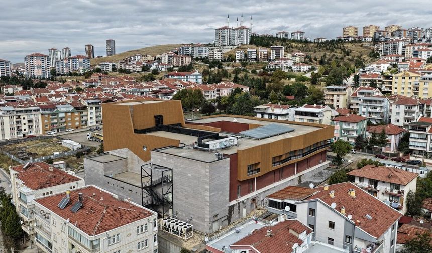 Fatih Sultan Mehmet Kültür Merkezi Polatlı’da hizmete açılmaya hazırlanıyor