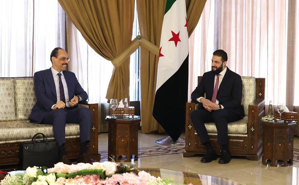 MİT Başkanı İbrahim Kalın, Şam’da Ahmed Şara ile görüştü