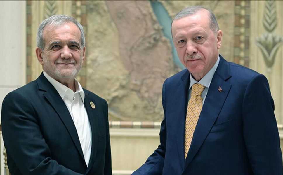 Erdoğan, Pezeşkiyan ile görüştü: ‘İran'a müdahale senaryolarına olumlu yaklaşmıyoruz’