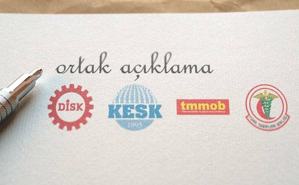 DİSK, KESK, TMMOB, TTB’den ‘ortak’ laiklik açıklaması