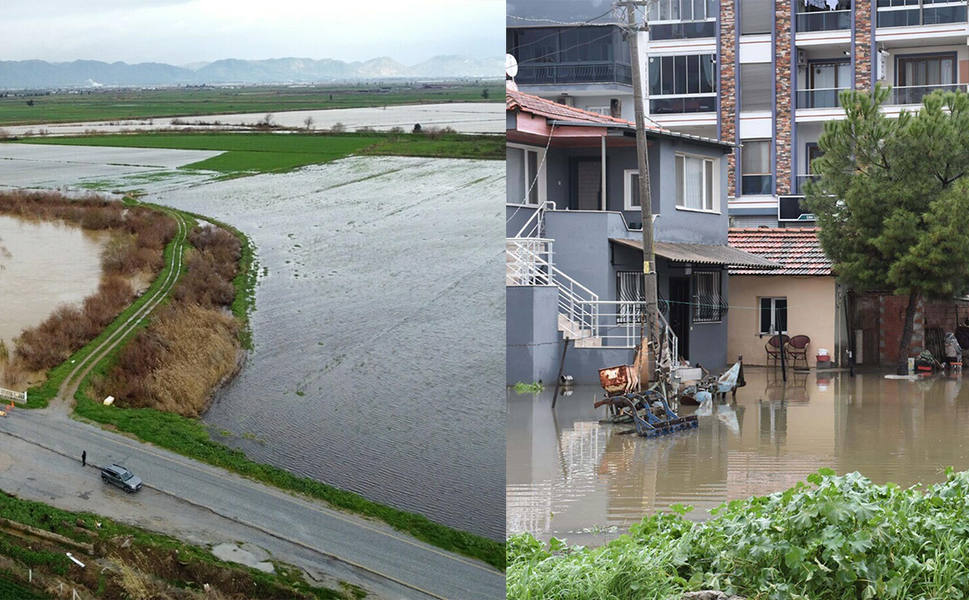 4 ili sağanak vurdu; 7 ilçede okullar tatil edildi, esnaflar mağdur oldu!