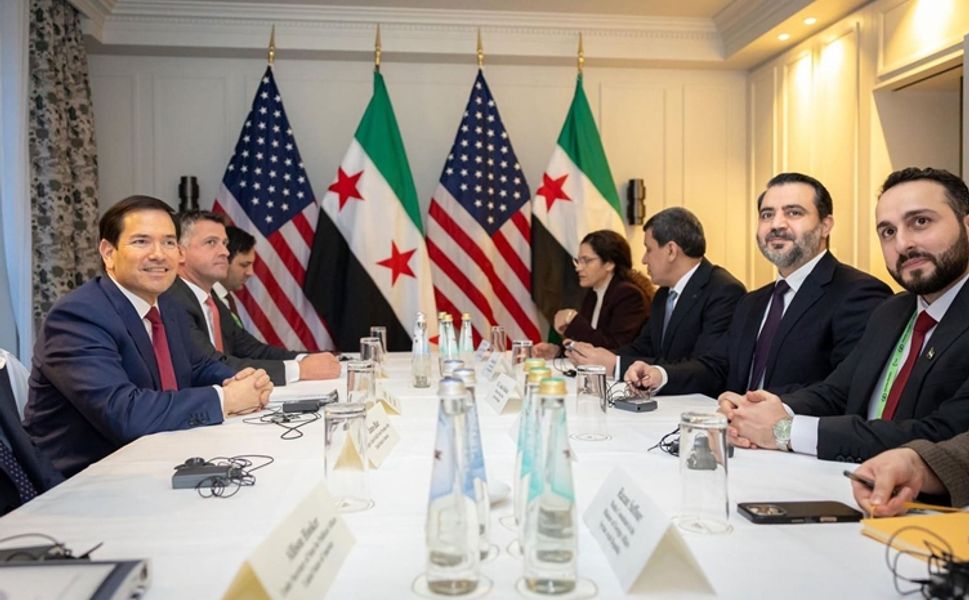 Mazlum Abdi ve Şeybani, ABD Dışişleri Bakanı Rubio ile bir araya geldi