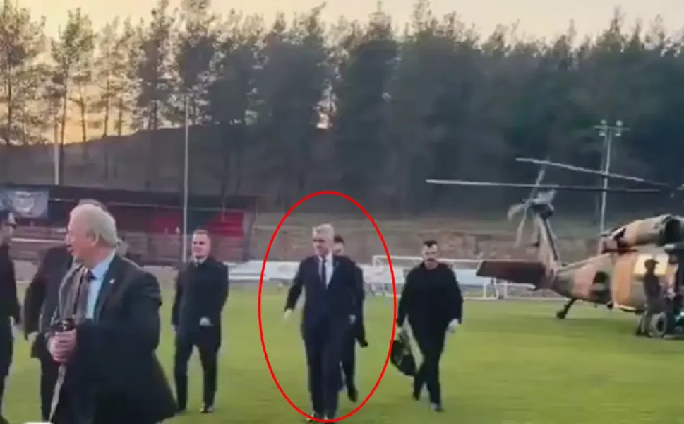 Sağlık Bakanı iftara askeri helikopterle gitti!