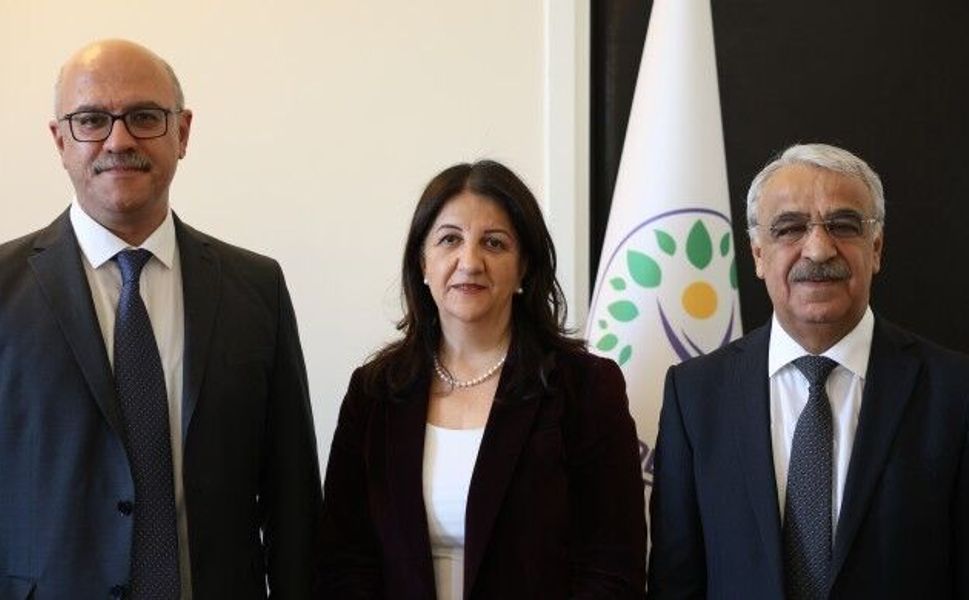 DEM Parti heyeti, İmralı’dan döndü