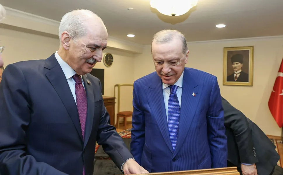 Meclis'te kritik zirve! Erdoğan, Numan Kurtulmuş ile görüştü