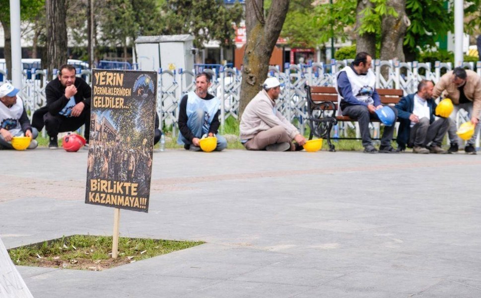 Açlık grevindeki madenciler İçişleri Bakanı Çiftçi ile görüşecek