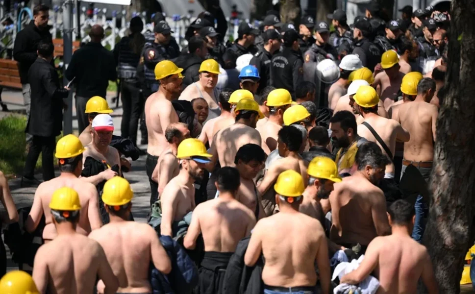 Maden işçilerinin açlık grevi 7’nci gününde: 1 işçi hastaneye kaldırıldı!