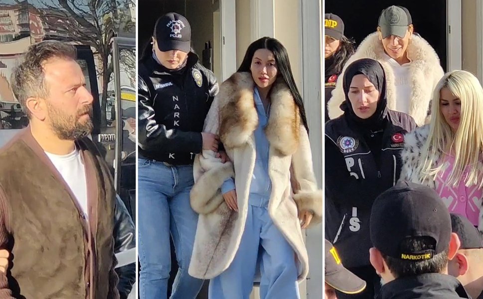 Ünlülere yönelik 'uyuşturucu' soruşturması: 17 kişi adliyeye sevk edildi