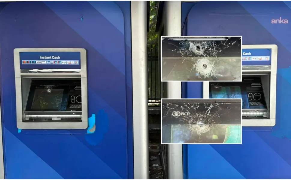 Diyarbakır'da Koç Holding'e ait iki banka ATM’sine silahlı saldırı
