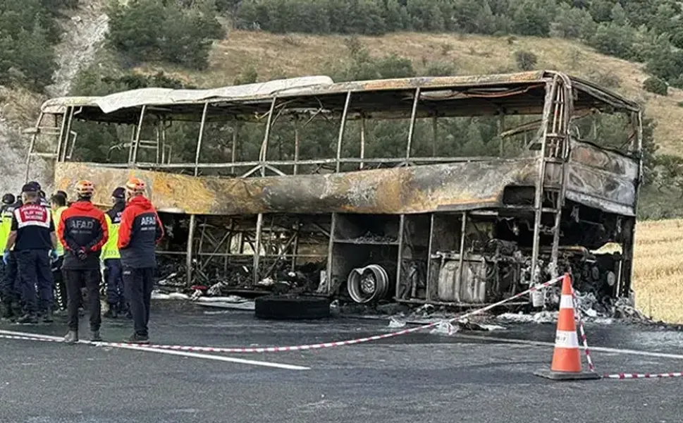 Denizli'de 8 kişinin yanarak öldüğü otobüs kazasında yeni detay!